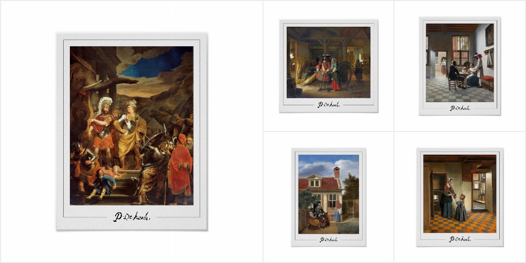  Pieter de Hooch Posters and Prints