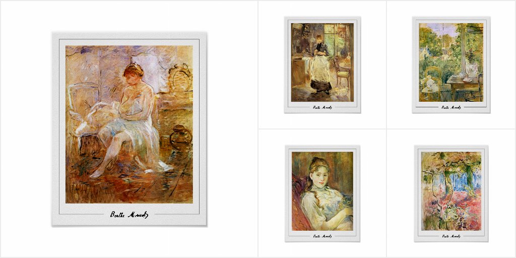  Berthe Morisot Posters and Prints