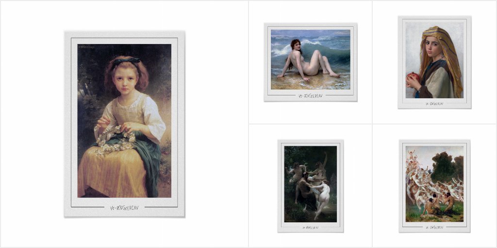  William-Adolphe Bouguereau Posters and Prints