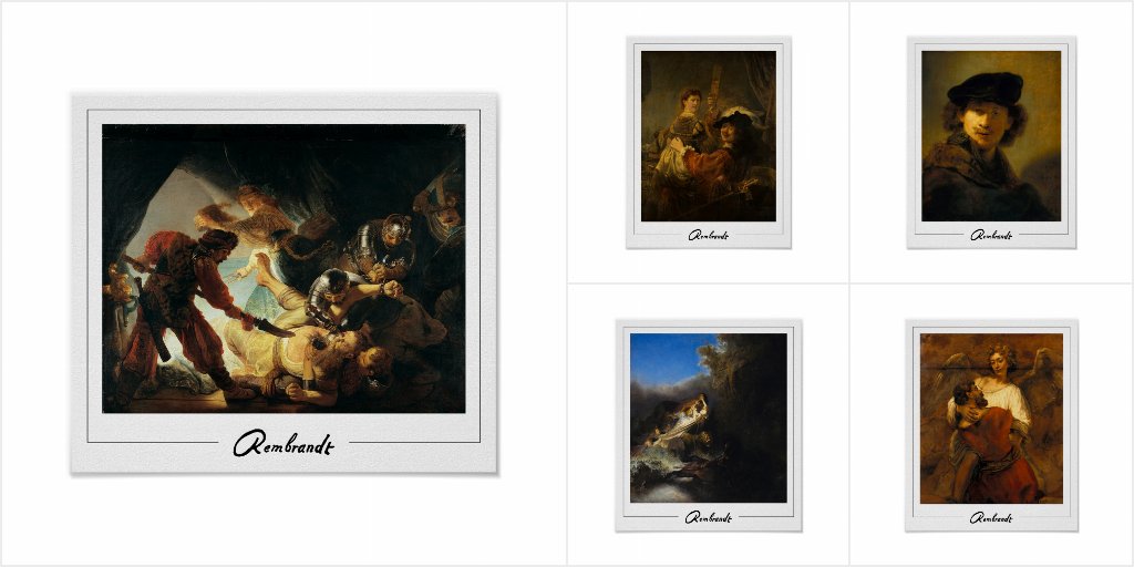  Rembrandt van Rijn Posters and Prints